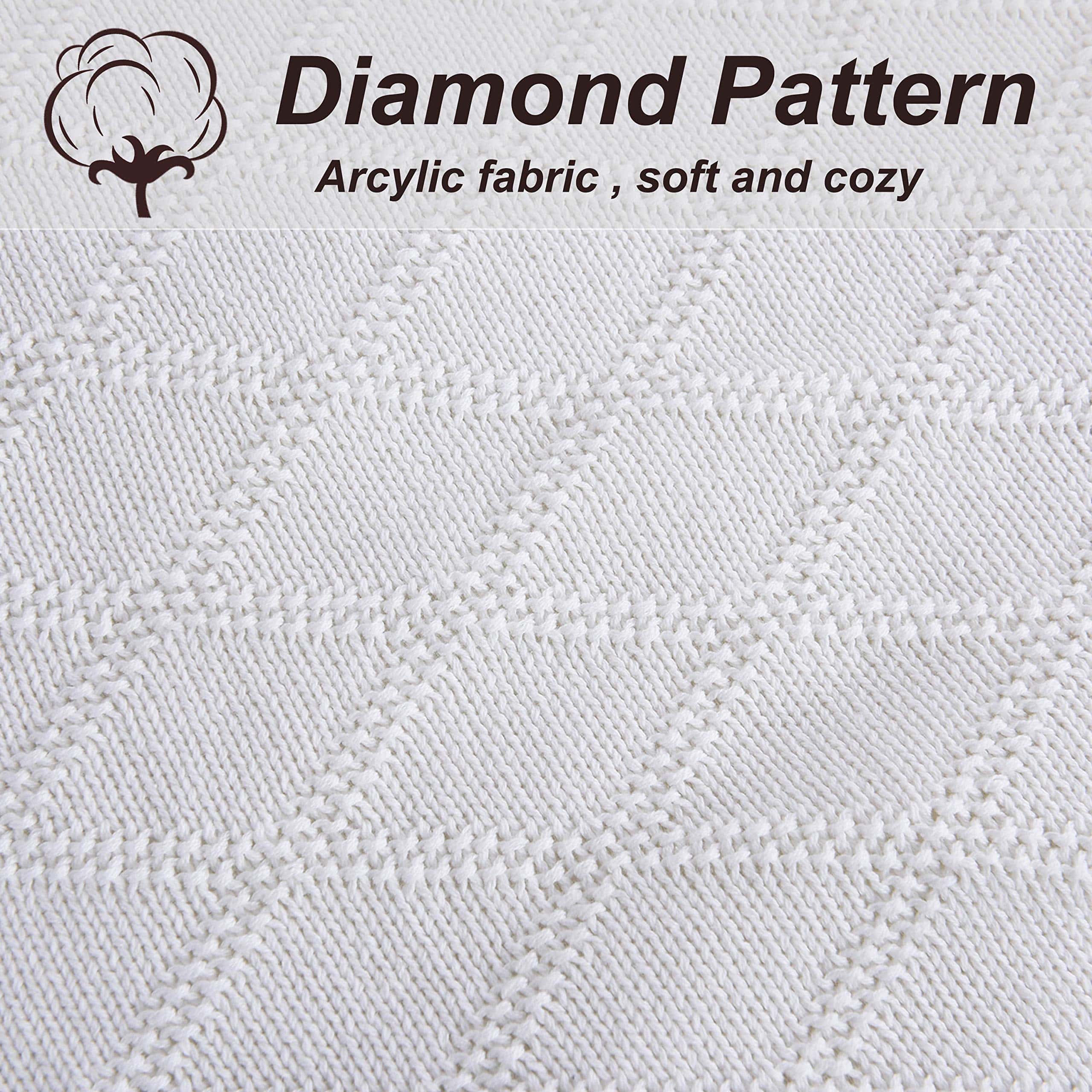 Manta de Tiro Suave VanRolldex, Manta de Punto para Cama - Imagen 3