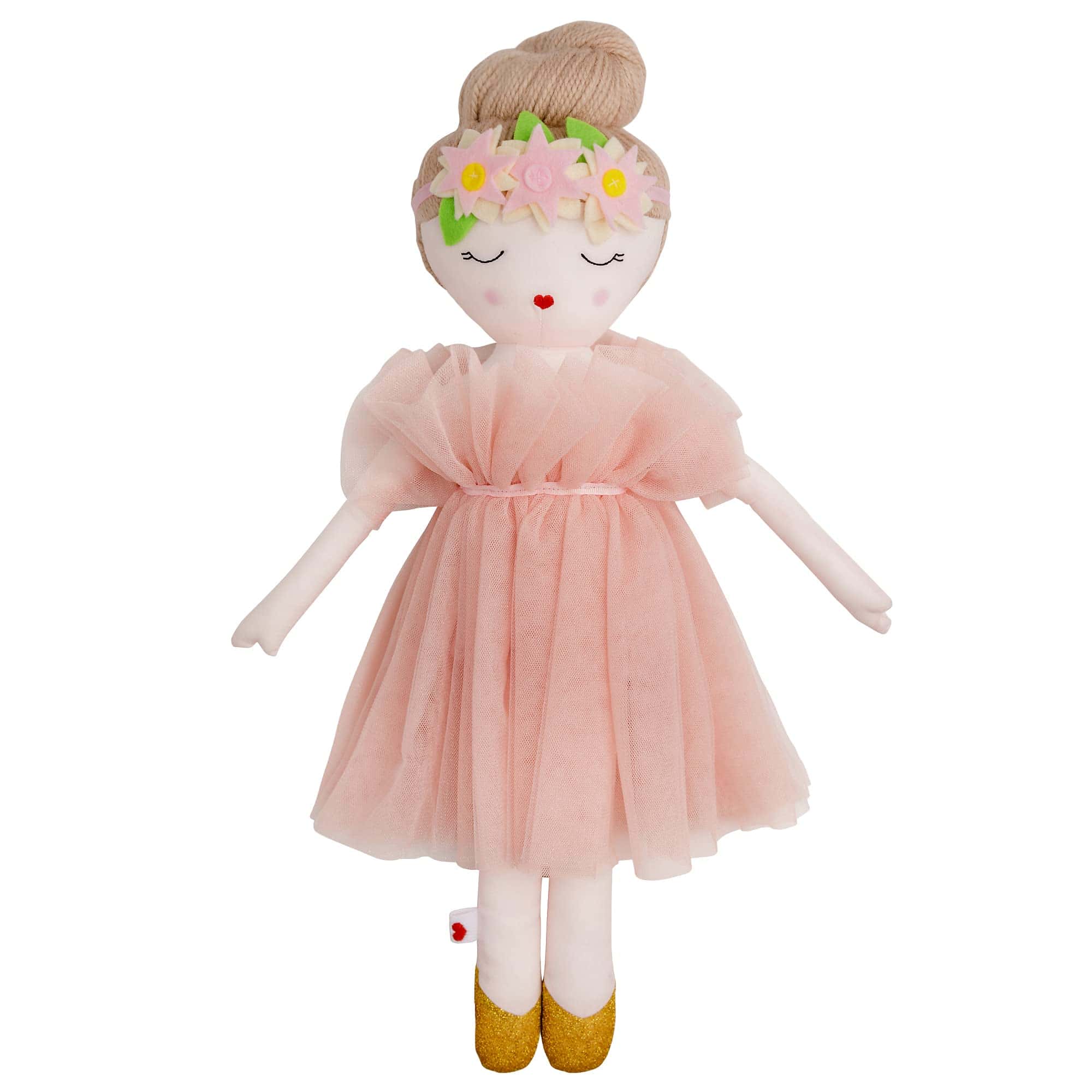Muñeca de peluche Hearts of Yarn Madeleine Ballerina para