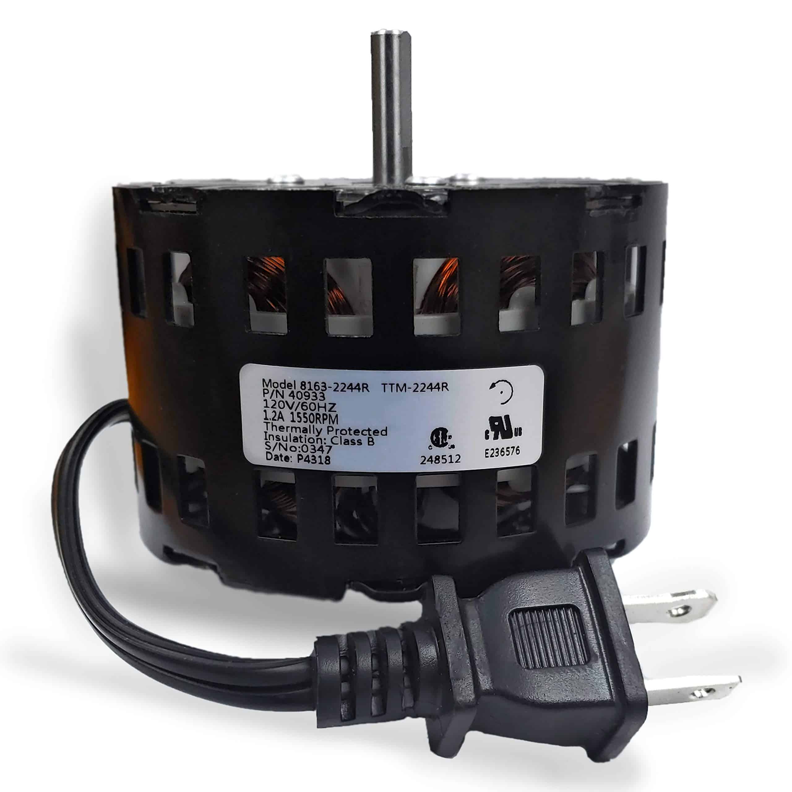 Motor de ventilador de repuesto directo de 3.3 pulgadas de