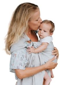 Portabebés Nalakai Ring Sling. Ecológico, Suave Baby Wrap