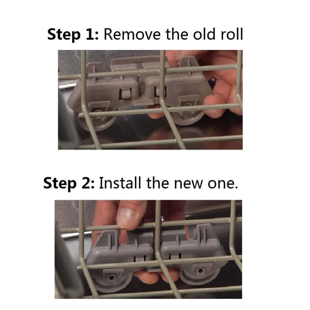 Paquete de 4 Ruedas Inferiores Premium para Lavavajillas - Imagen 6