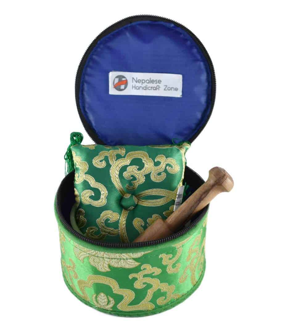 Conjunto de Cuenco Cantor con palo y -e (Verde) - Imagen 6