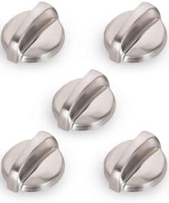5 Pack Perilla de Control del Quemador WB03T10284 para