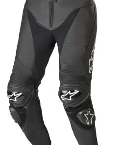 Pantalones de motocicleta de cuero Alpinestars Track V2