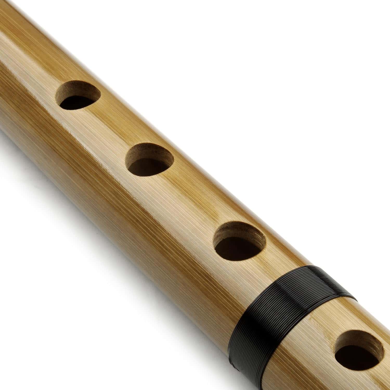 Flauta de Bambú Vertical Clarinete Indio Quena en G Key - Imagen 6
