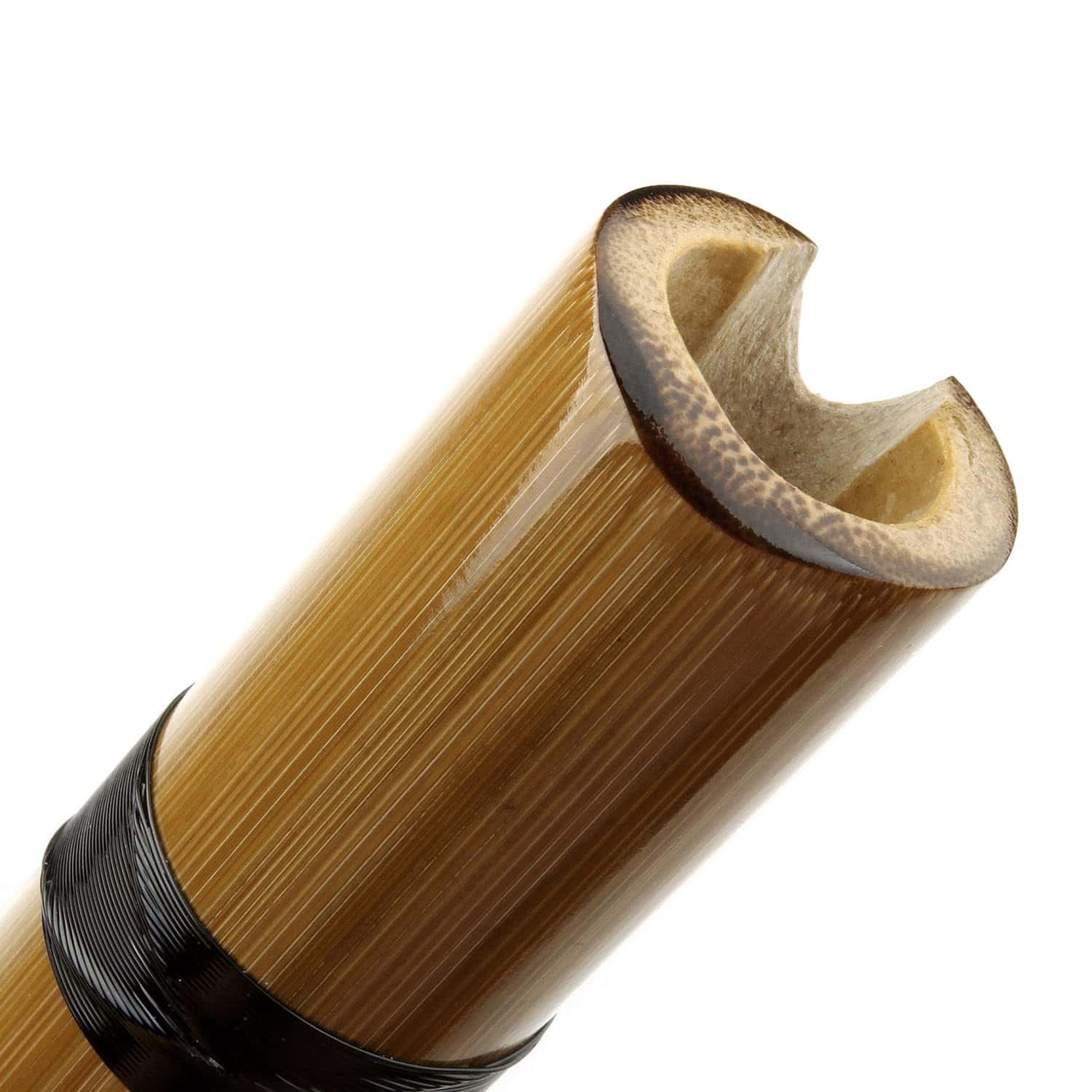 Flauta de Bambú Vertical Clarinete Indio Quena en G Key - Imagen 5