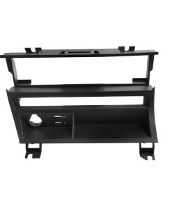 Kit de tablero estéreo doble DIN DYNAVIN E46 con soporte de