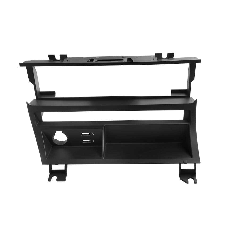 Kit de tablero estéreo doble DIN DYNAVIN E46 con soporte de