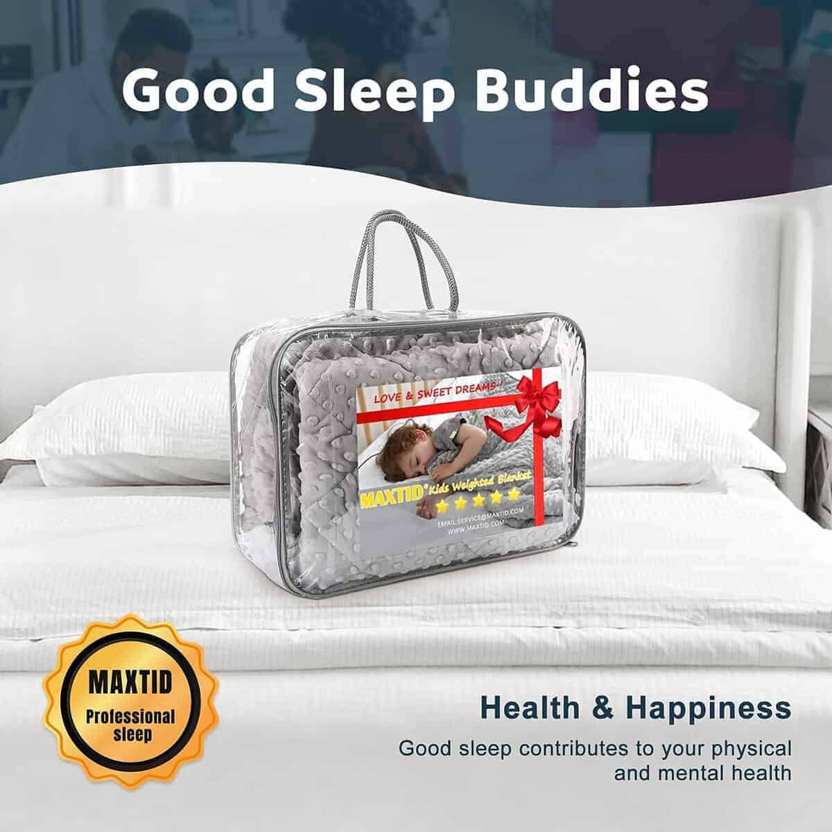 Manta con Peso MAXTID para Niños 3lb 36"x48" Algodón y - Imagen 9