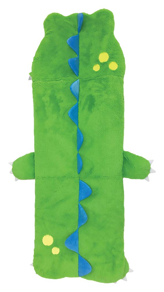 iscream Dinosaur Buddy 73" x 25" Saco de Dormir de Felpa - Imagen 3