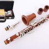 Yinfente Clarinete Cuerpo de Clarinete de Madera de Palo de
