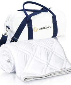 Manta ponderada Aricove, 10 lbs, tamaño twin para adultos,