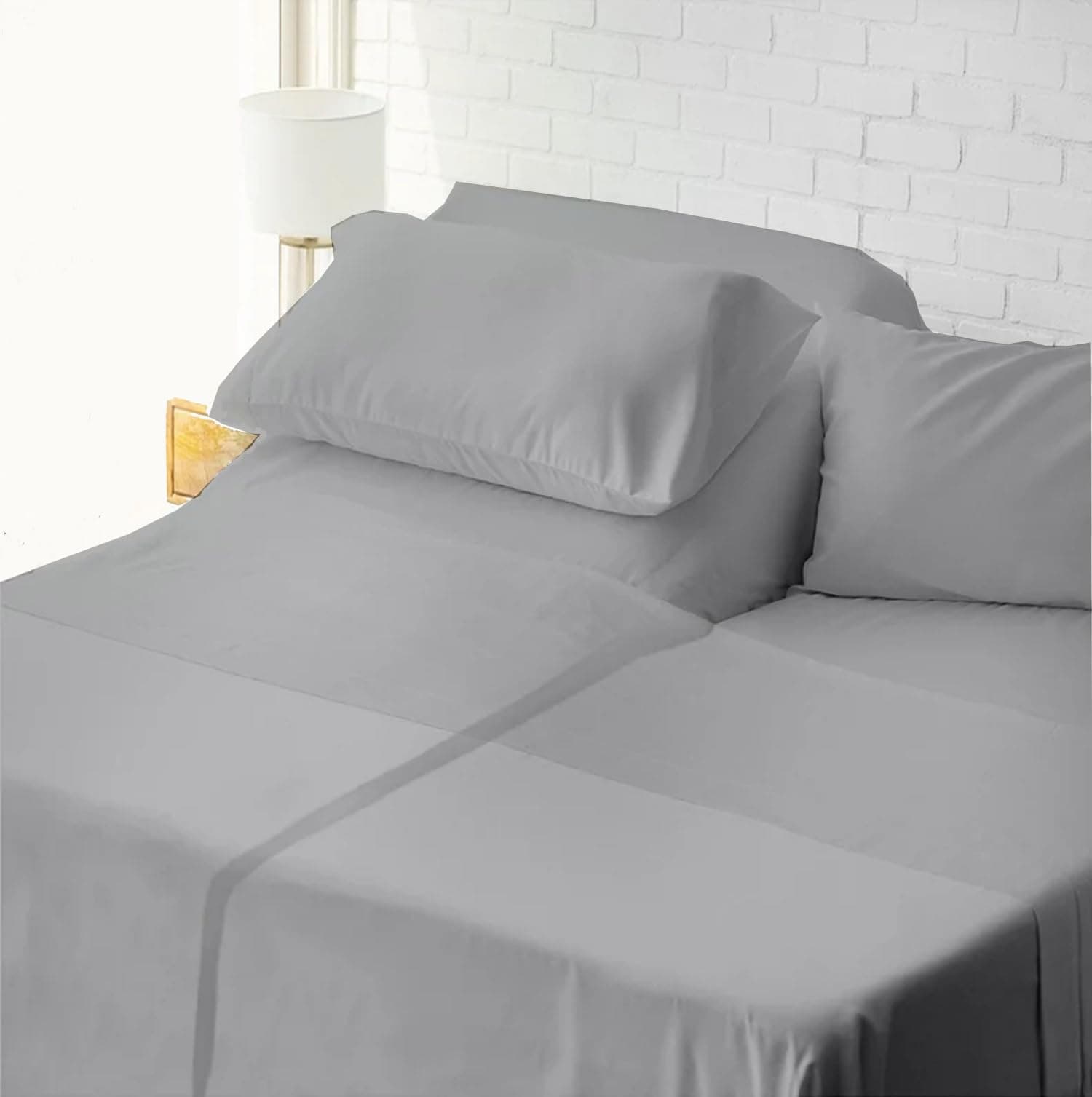 Juego de sábanas Flex Cal-King split head para camas