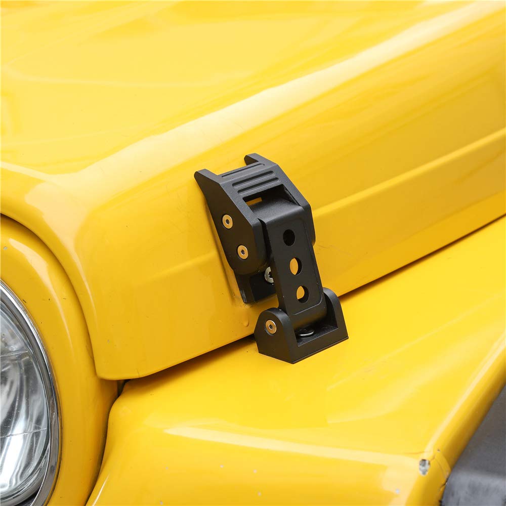 Bloqueo de Capucha JeCar para Jeep Wrangler TJ - Kit de - Imagen 7