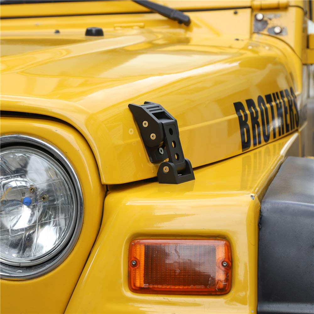 Bloqueo de Capucha JeCar para Jeep Wrangler TJ - Kit de - Imagen 8