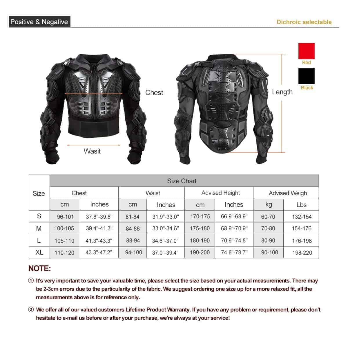 Chaqueta Protectora de Motocicleta para Hombres y Mujeres - Imagen 8