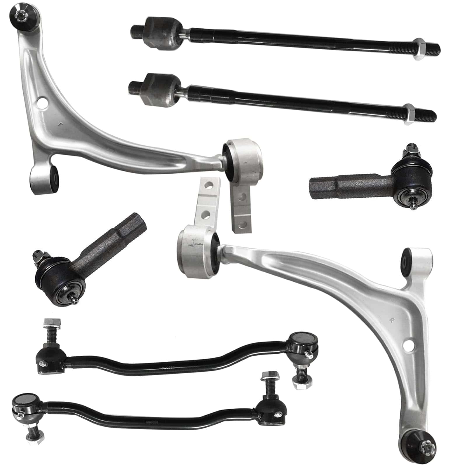 TRIL GEAR 8Pcs Kit de Suspensión Delantera Brazos de