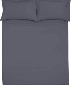 Shreem Linen Juego de Sábanas de Microfibra para RV, 48x75