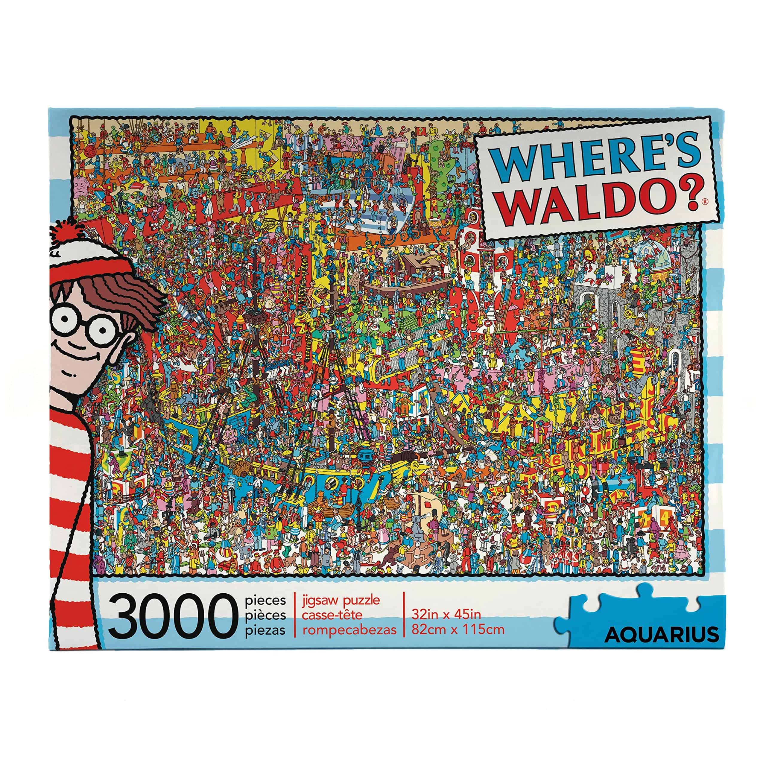 Puzzle de 3000 Piezas Aquarius Where's Waldo - Mercancía