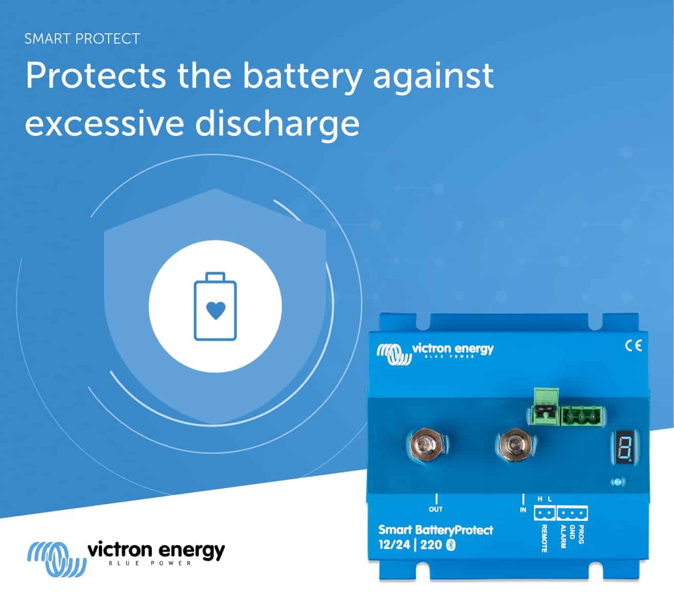 Victron Energy Smart BatteryProtect 12/24-Volt 220 amp - Imagen 5