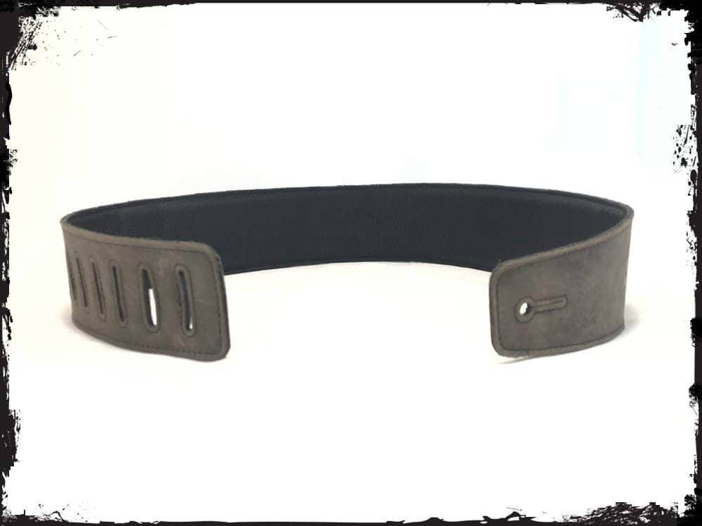 Correa de guitarra de cuero de grano completo inspirada en - Imagen 8