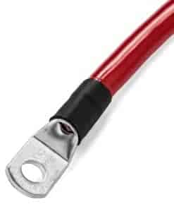 Cable de batería Spartan Power Rojo de 10 pies 2/0 AWG,