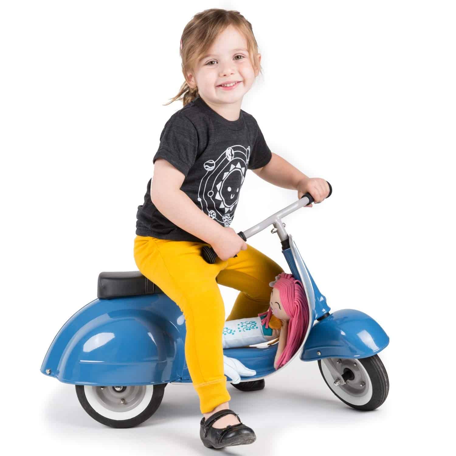 Scooters para niños y niñas Ambosstoys -Azul