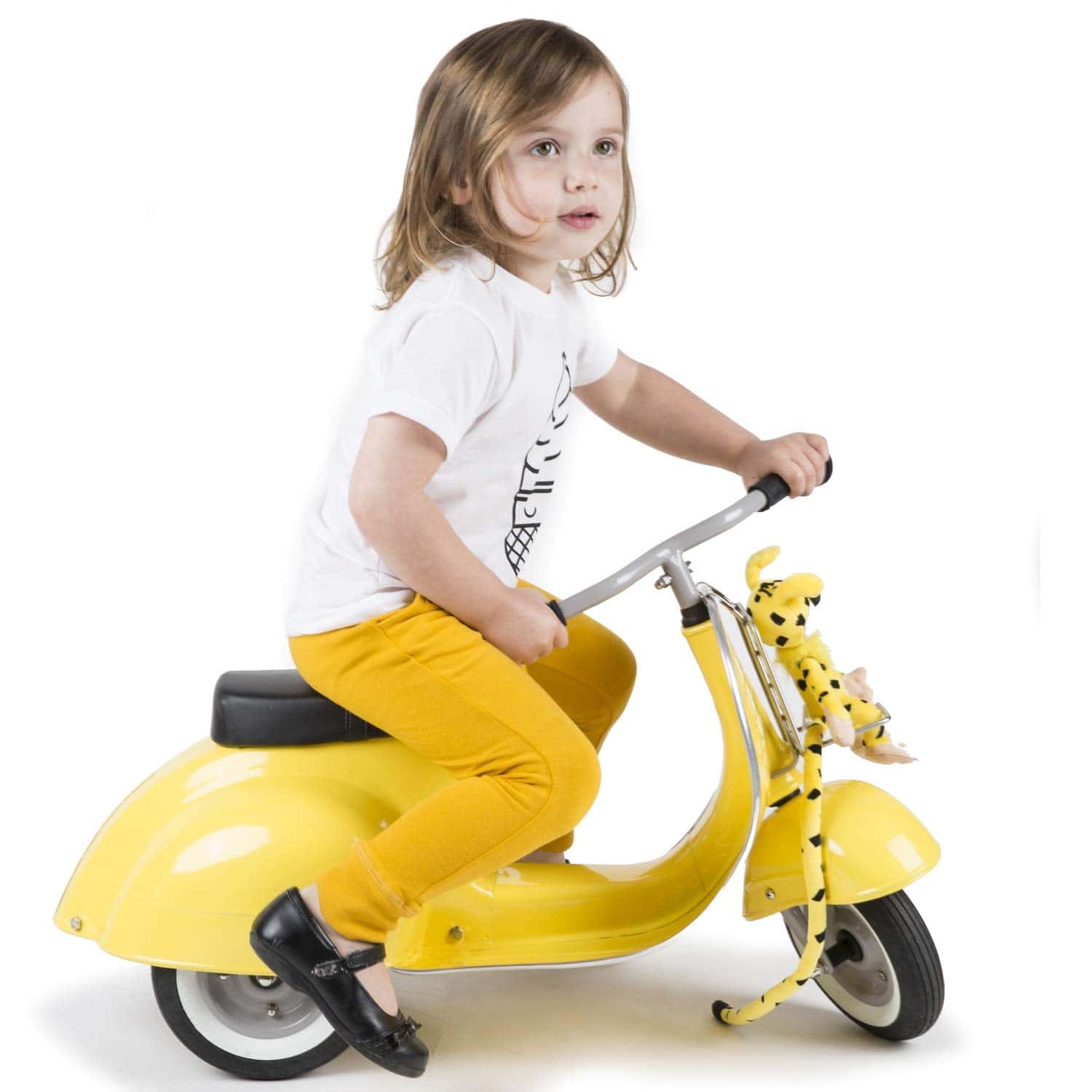 Scooters para niños y niñas Ambosstoys -Amarillo