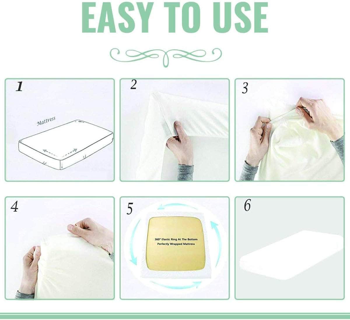 Juegos de sábanas para RV de microfibra, Rey para Campers - Imagen 5