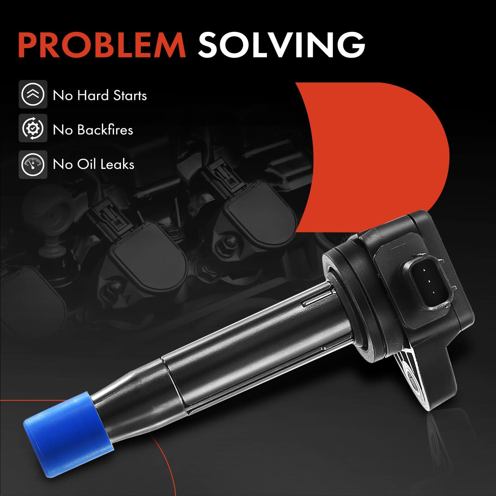 Paquete de 6 Bobinas de Encendido Compatible con Vehículos - Imagen 8