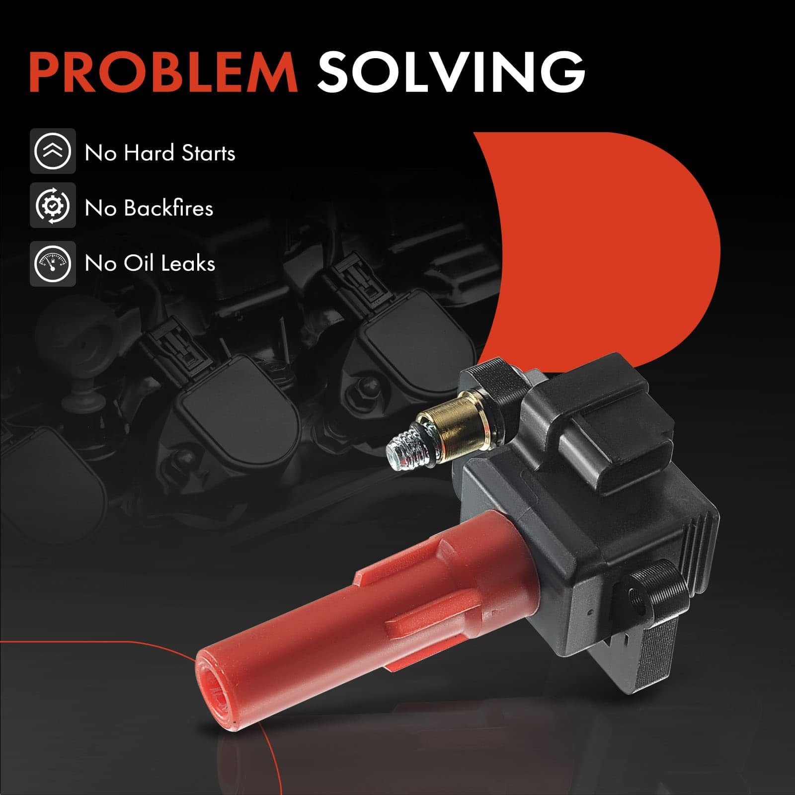 Conjunto de 6 bobinas de encendido del motor A-Premium - Imagen 8