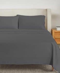 Juego de Sábanas de 4 Piezas de Algodón Twin-XL Premium,