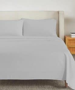 Juego de Sábanas de 4 Piezas de Algodón Premium para Cama