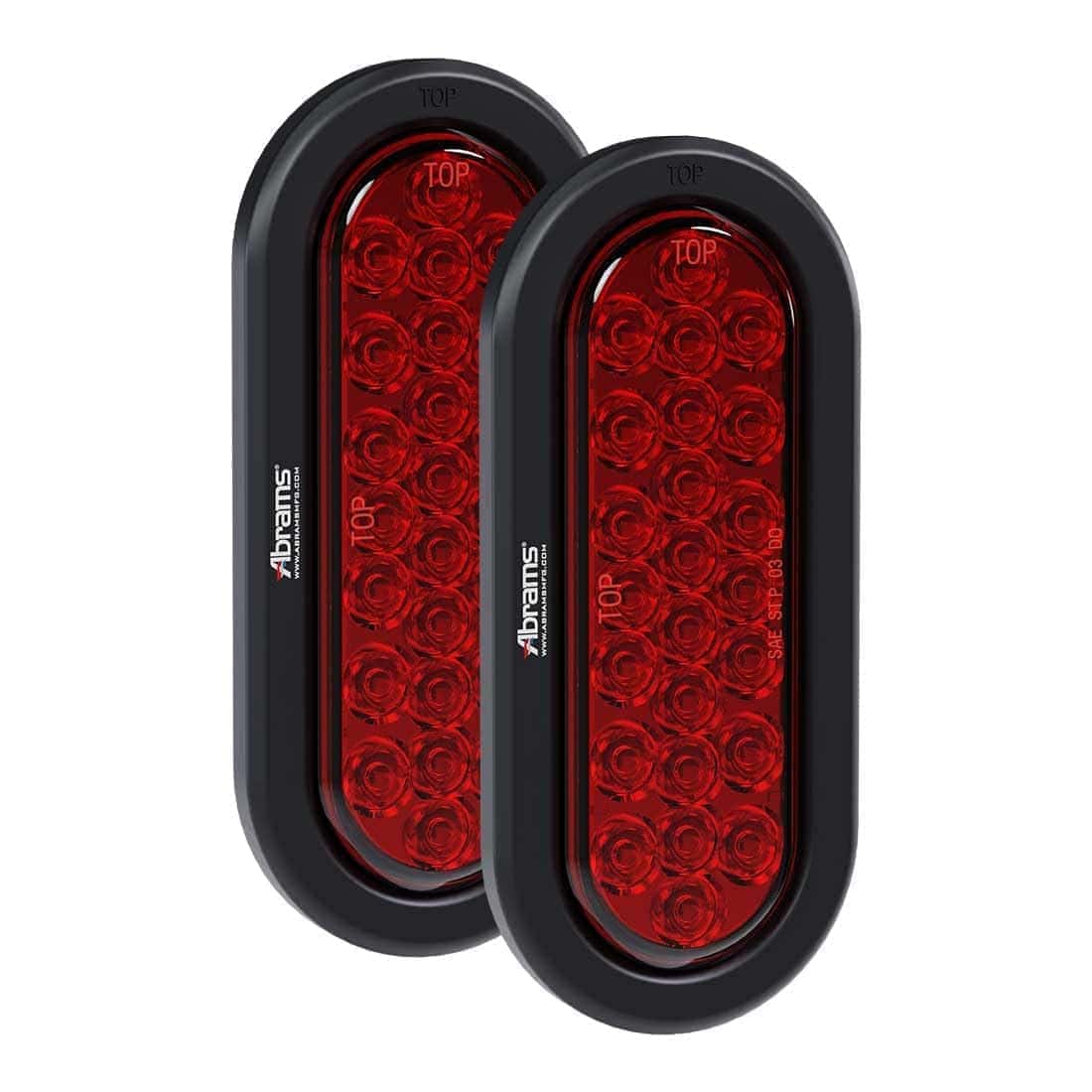 6 Pulgadas Luz trasera de remolque LED roja aprobada por