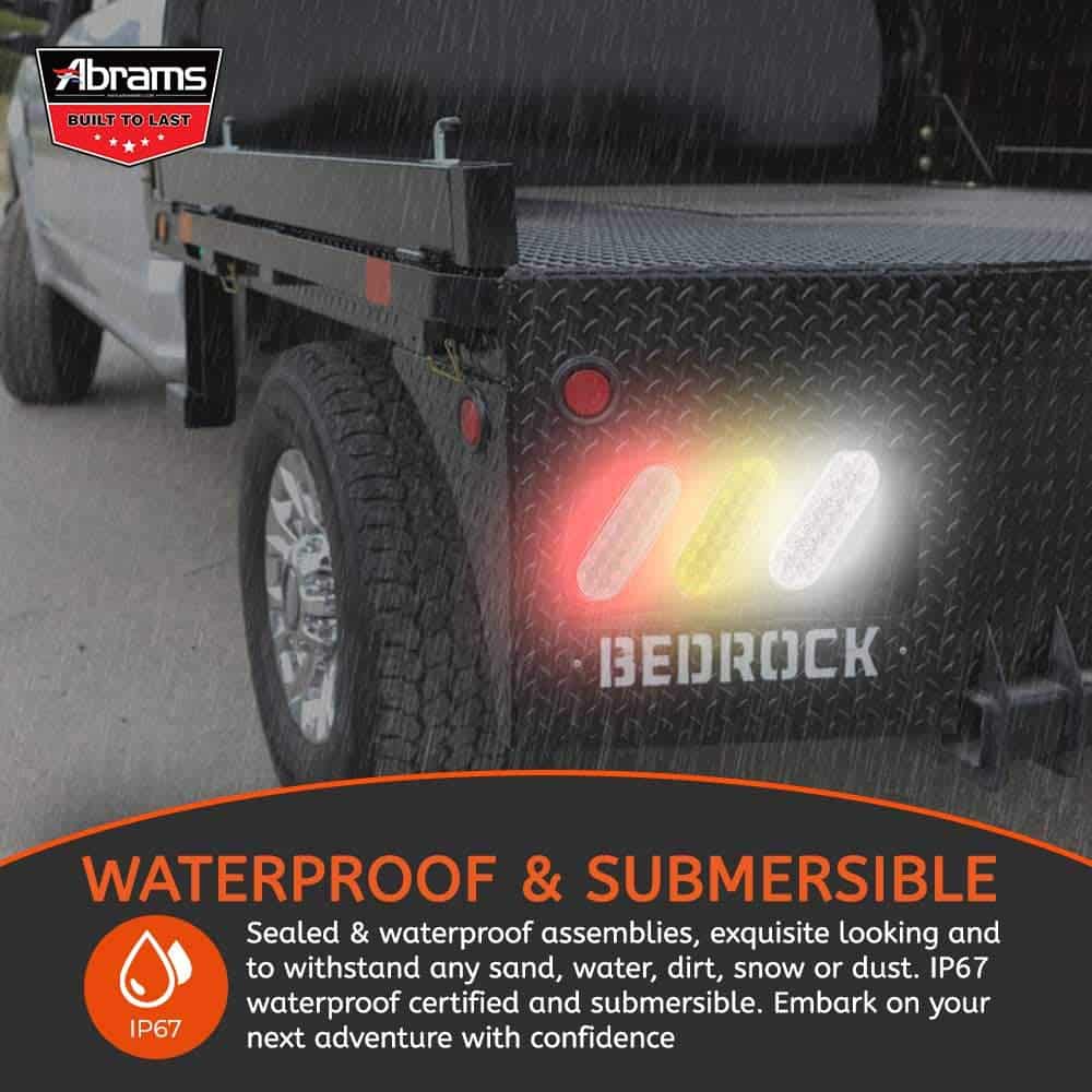 6 Pulgadas Luz trasera de remolque LED roja aprobada por - Imagen 9