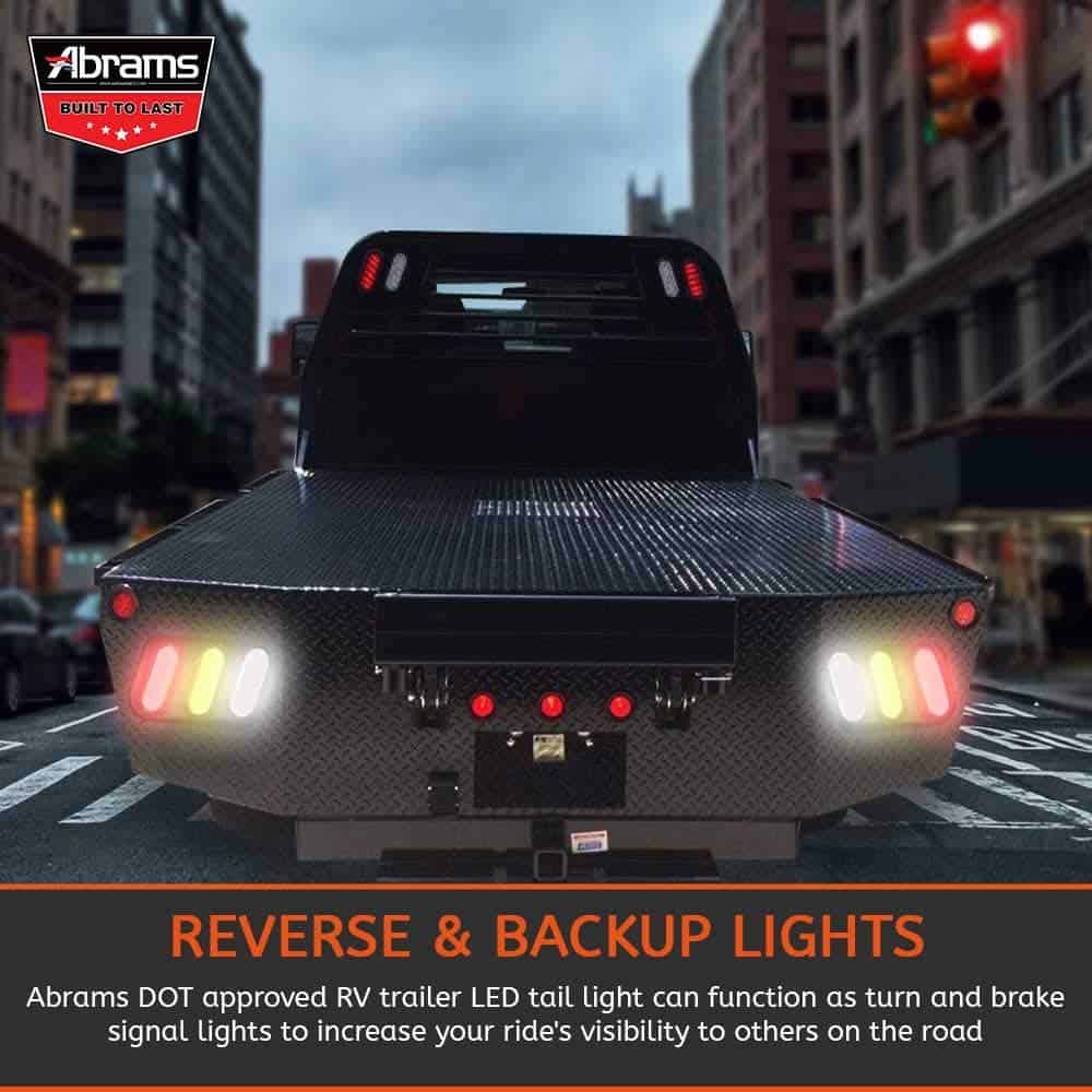 6 Pulgadas Luz trasera de remolque LED roja aprobada por - Imagen 7