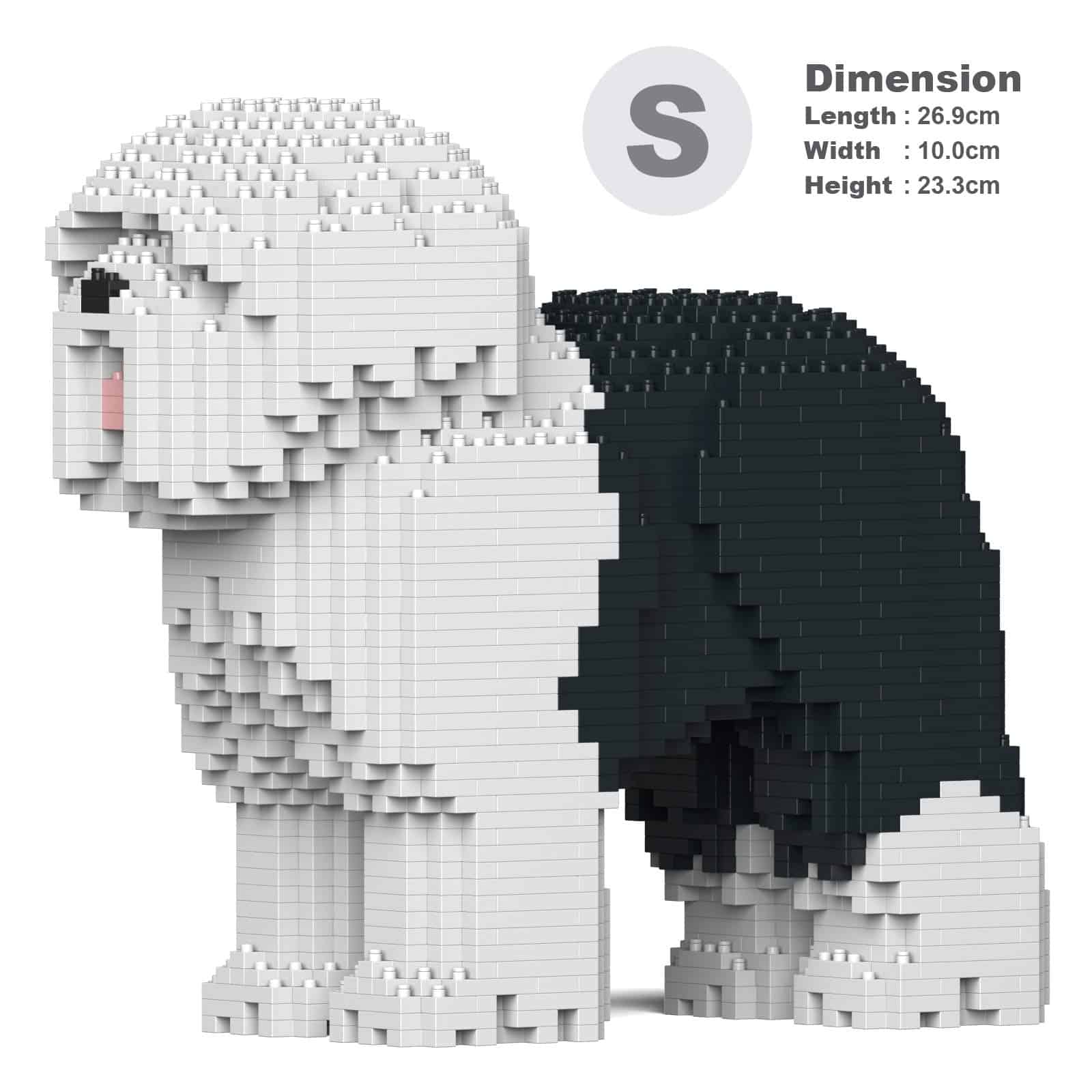 JEKCA Old English Sheepdog 01S-M01 | Bloques de - Imagen 3