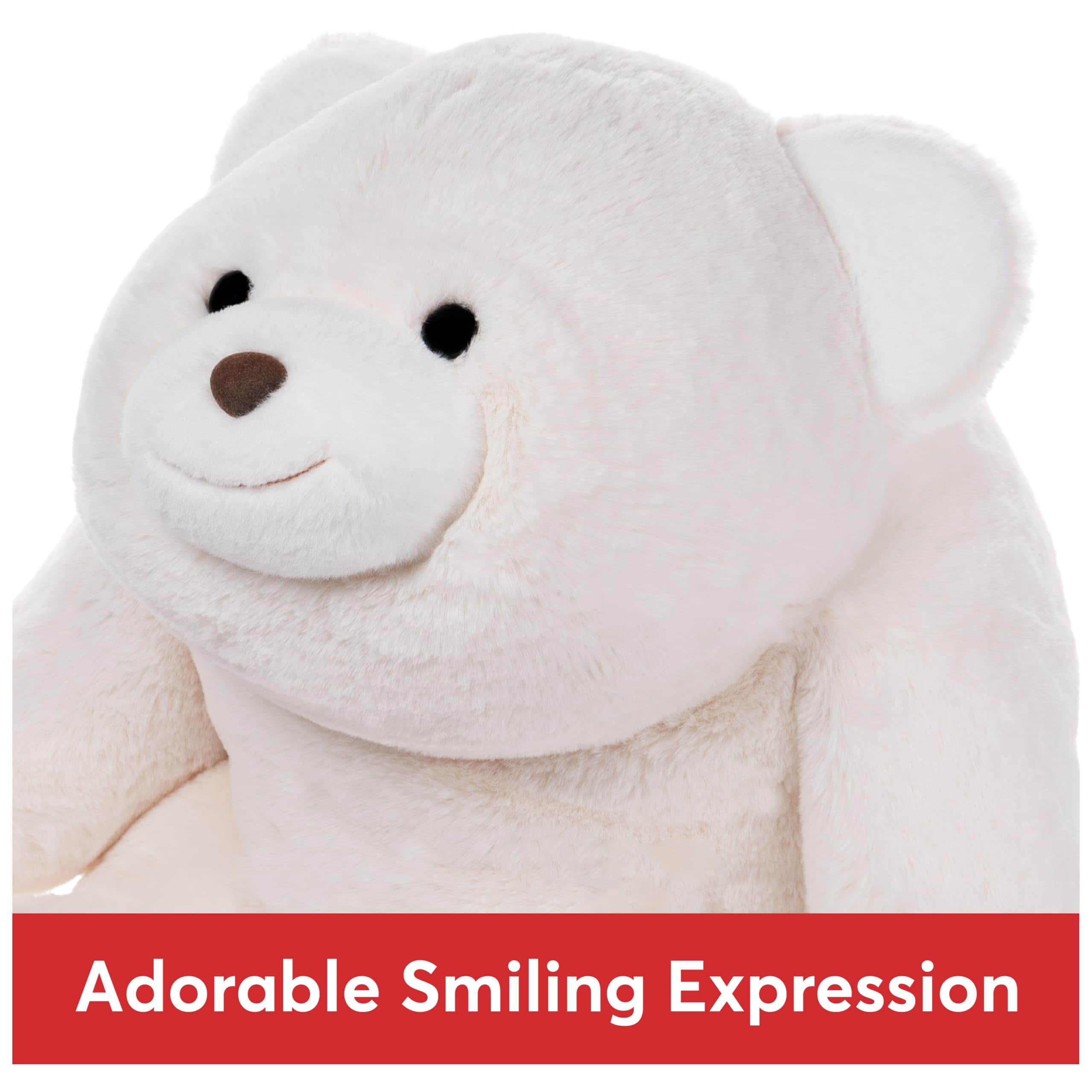 Peluche de oso de peluche GUND Snuffles oso polar extra - Imagen 4