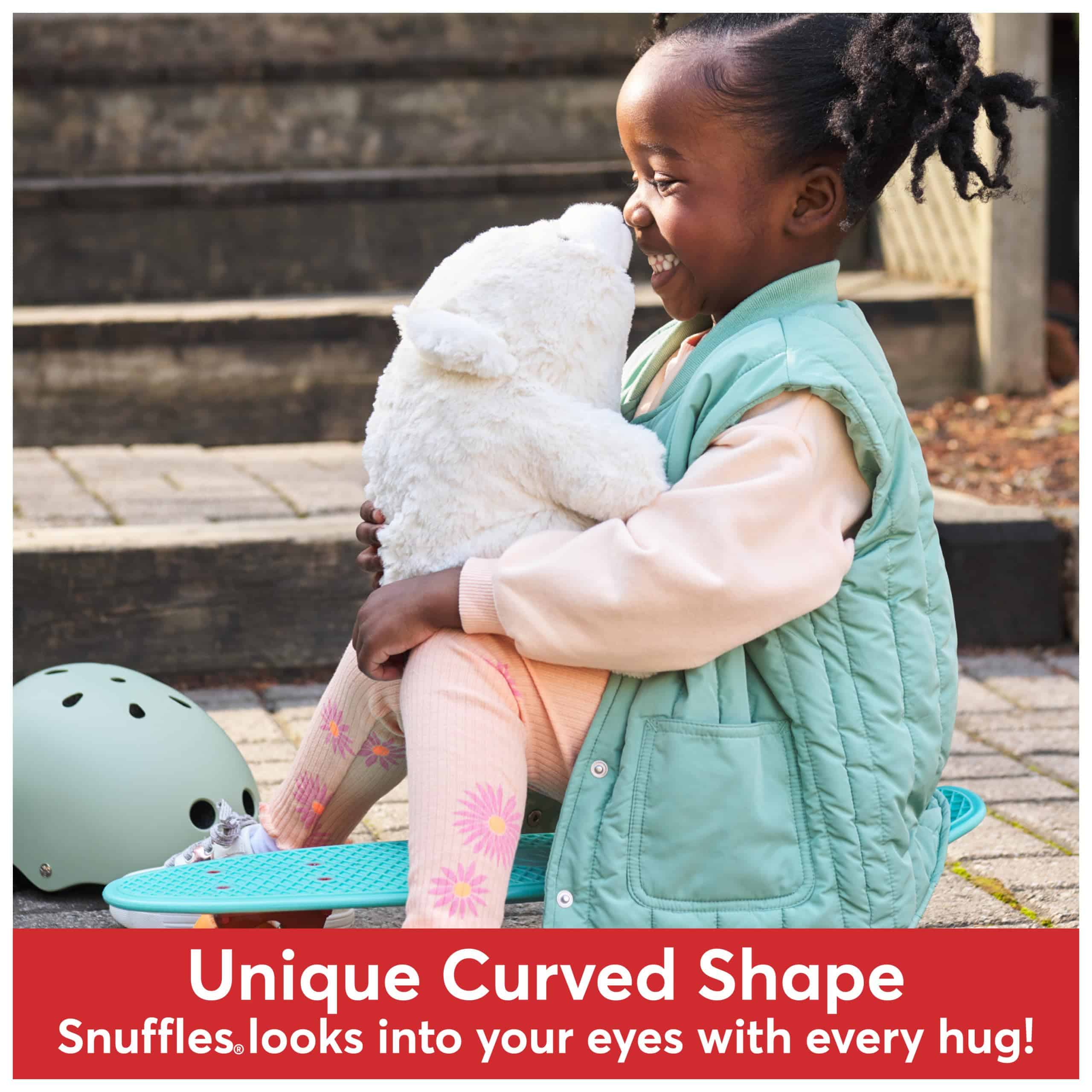 Peluche de oso de peluche GUND Snuffles oso polar extra - Imagen 5