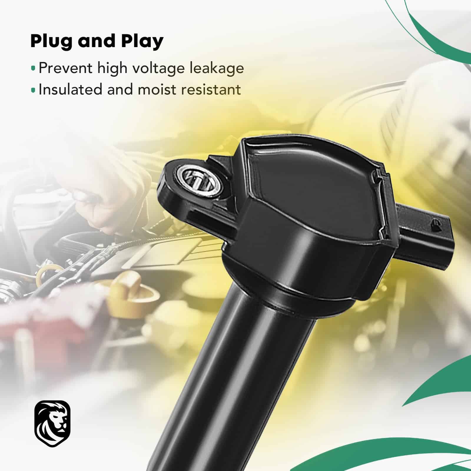 Conjunto de 4 Bobinas de Encendido de -2007-2017 - Imagen 9