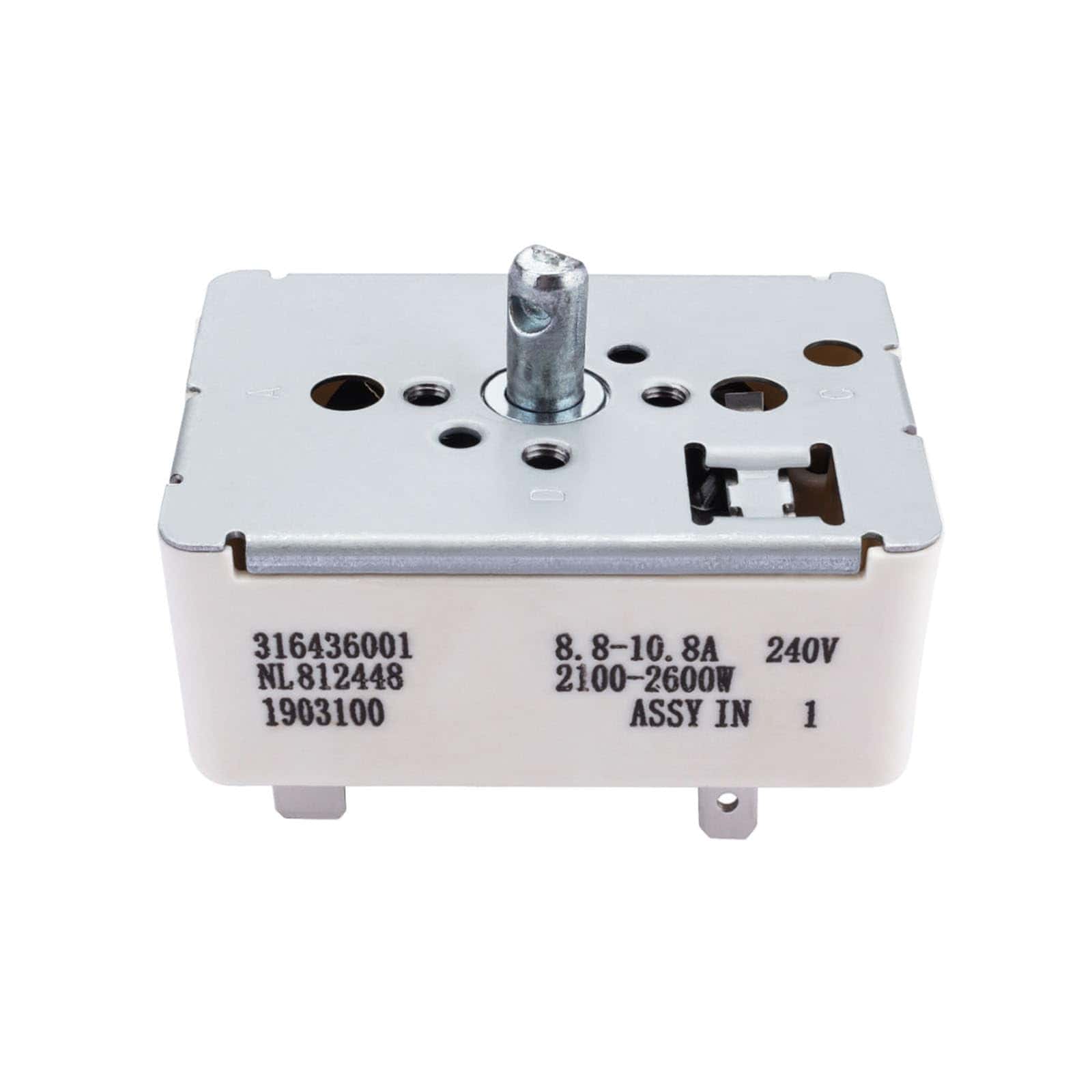 Interruptor de elemento de superficie 316436001 Interruptor