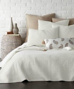 Juego de edredón Cross Stitch Cream de Levtex Home -