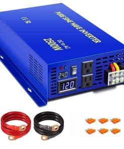 Inversor de onda sinusoidal pura XYZ INVT 24V a 110v 120v