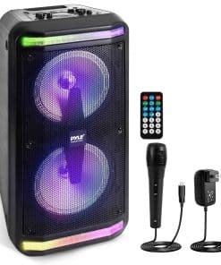Altavoz PA portátil Bluetooth Pyle-600W Altavoz Bluetooth