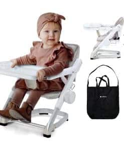 Asiento elevador de 3 en 1 Unilove Feed Me. Gris Sombra