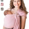 Fular Portabebés de Anilla 100% Algodón Muselina - Fular