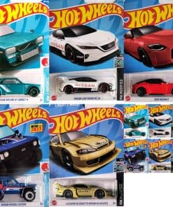 Conjunto de 5 Autos Nissan de Hot Wheels