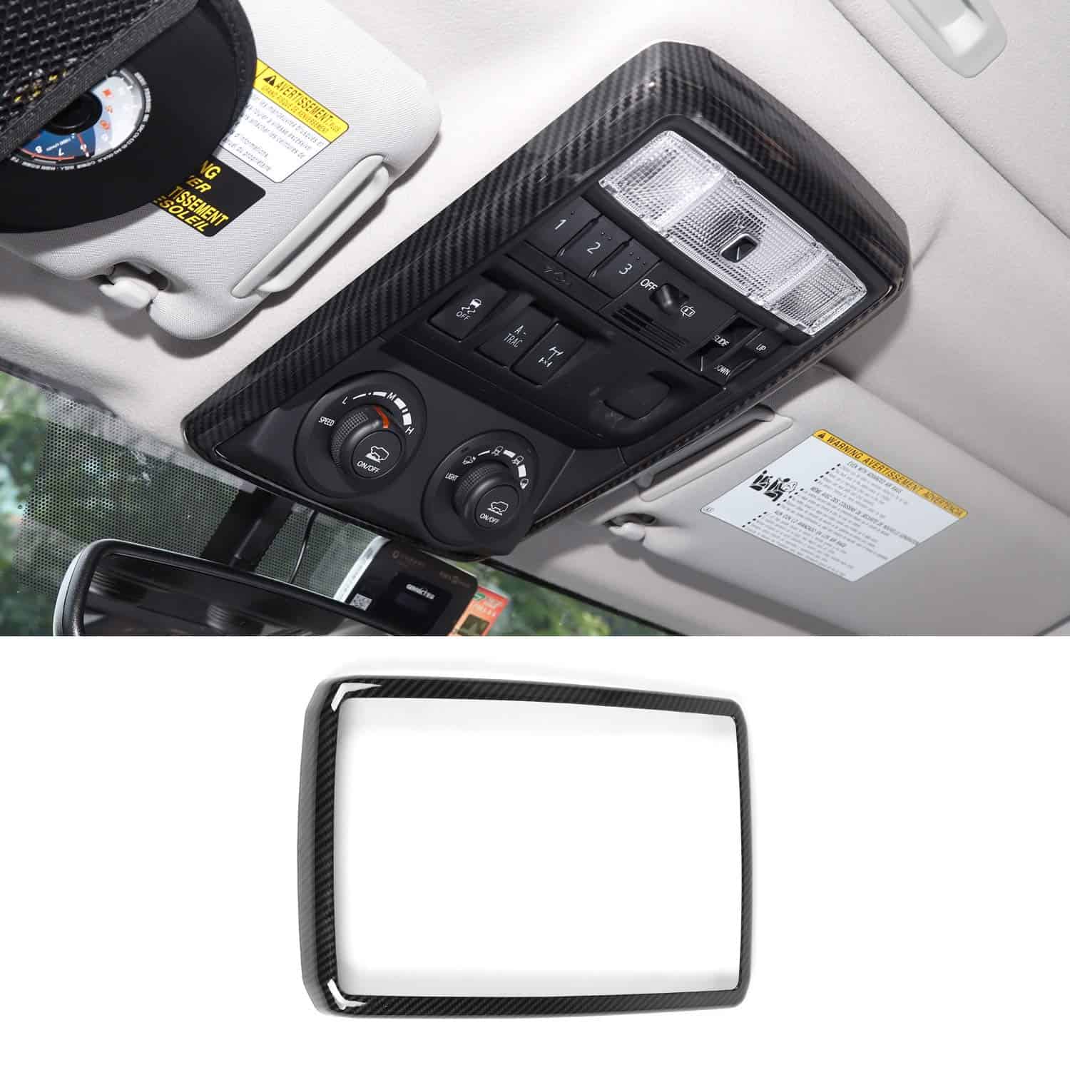 Voodonala para Toyota 4runner Cubierta de Marco de Luz de