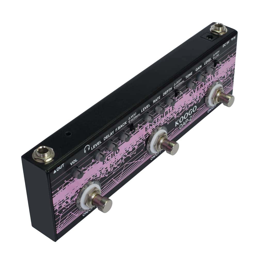 Pedal de Efectos Multi Guitarra Koogo Echo & Ensemble & - Imagen 7