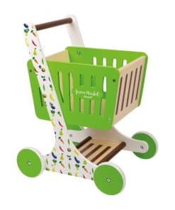 Carrito de Compras de Madera Janod Green Market con 7